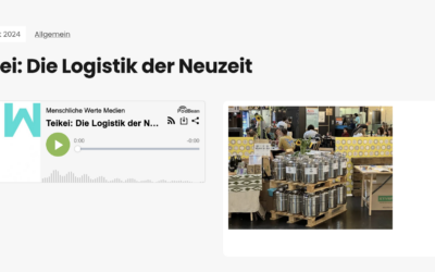 TEIKEI beim Radio Berliner Morgenröte: Die Logistik der Neuzeit